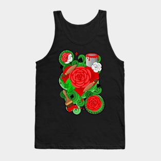 Painting Roses Tank Top